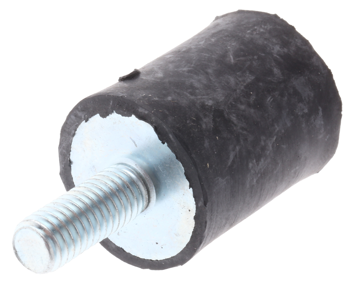 FIBET Fibet M8 x 20 mm Anti-Vibration Mount, Male to Female Bobbin with 26.3 daN Compression Load