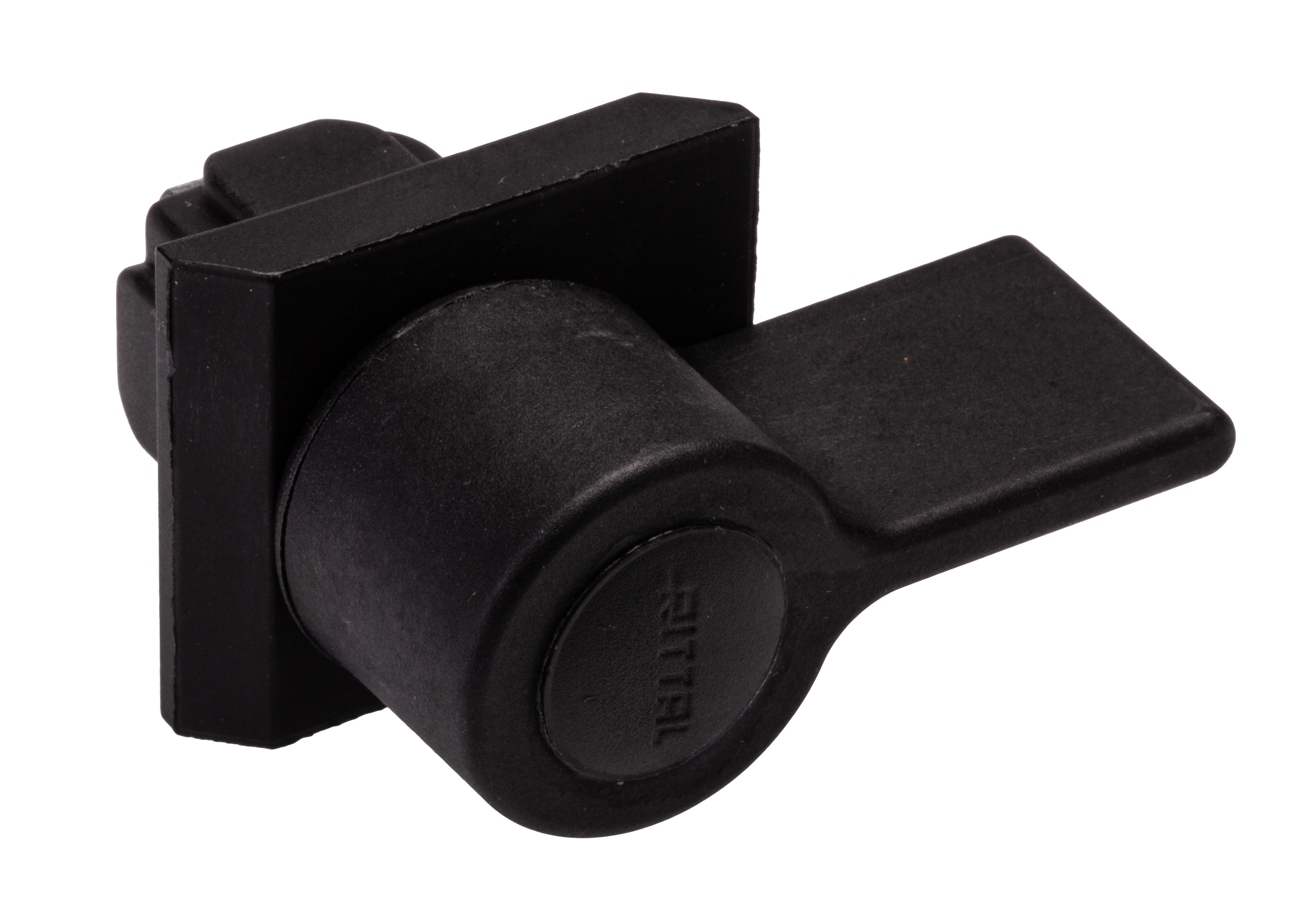 2533000 Rittal Black RAL 9011 Plastic Locking Handle