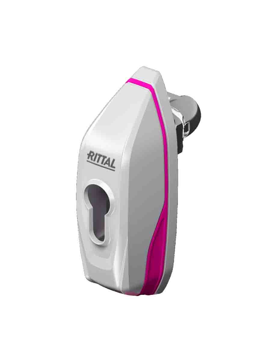 Rittal Grey Die Cast Zinc Locking Handle, Mini Handle