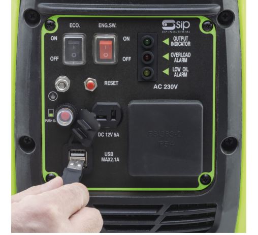 25400 SIP 1000 W Generator, 230V Output, 14 kg