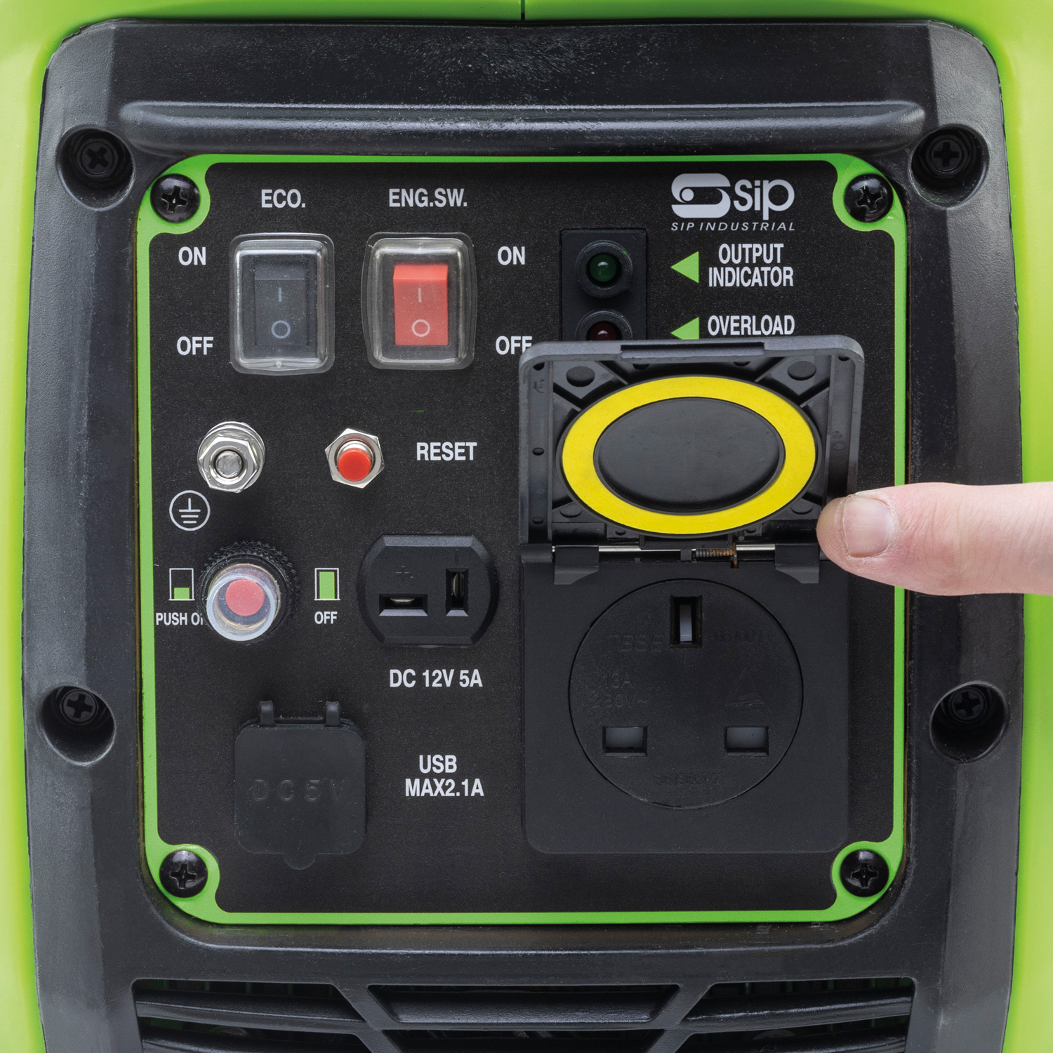 25400 SIP 1000 W Generator, 230V Output, 14 kg