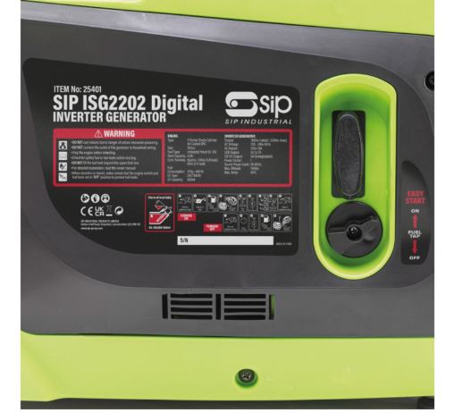 25401 SIP 1800 W Generator, 230V Output, 22.3 kg