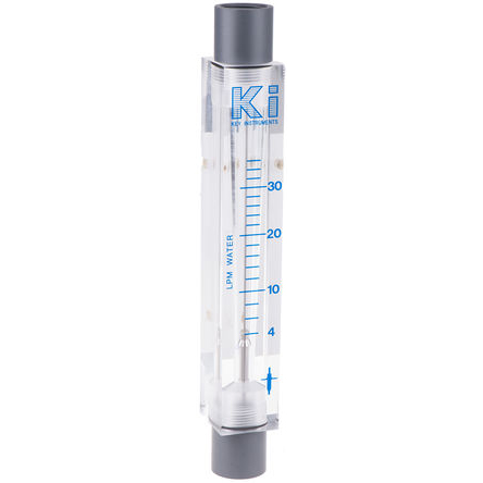 Key Instruments FR5000 Series Variable Area Flow Meter for Liquid, 4L/min Min, 36L/min Max