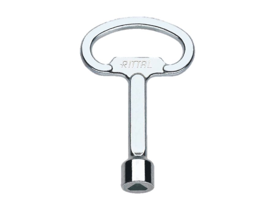 Rittal SZ Series 8 mm Triangular Key For Use With Lock Insert