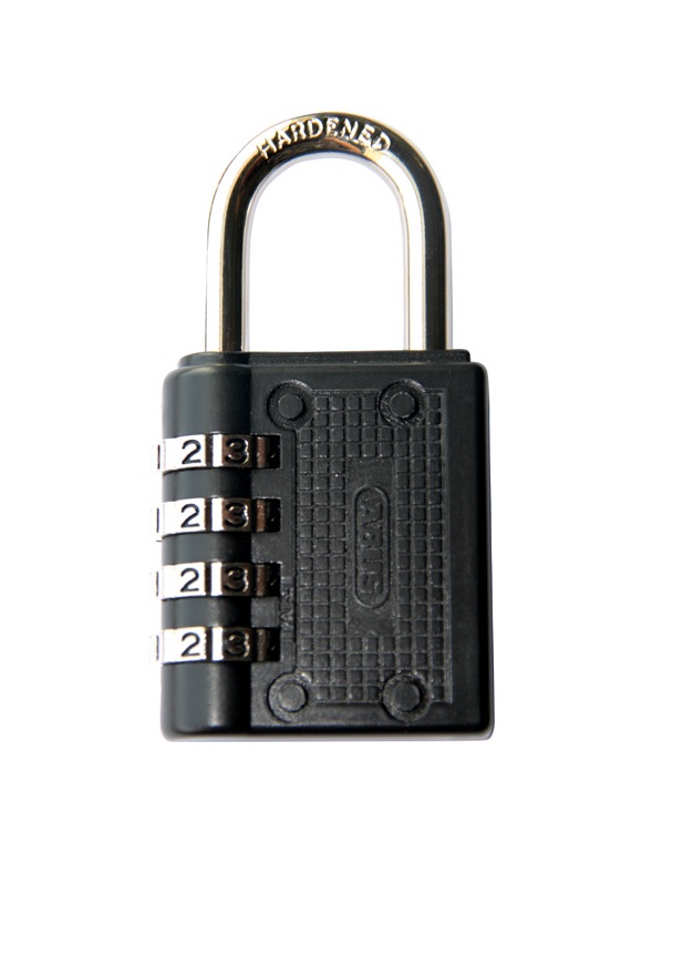 ABUS Combination Padlock Steel Combination Padlock, 6.5 mm Shackle