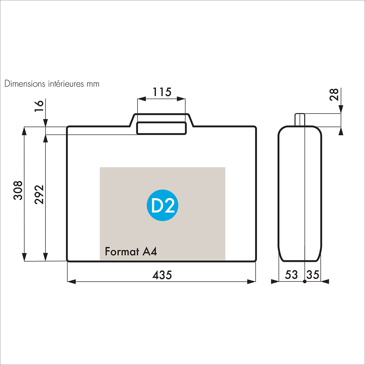 255-4773 Gard Plasticases Classic Plastic Transit Case, 345 mm 95 mm 444 mm