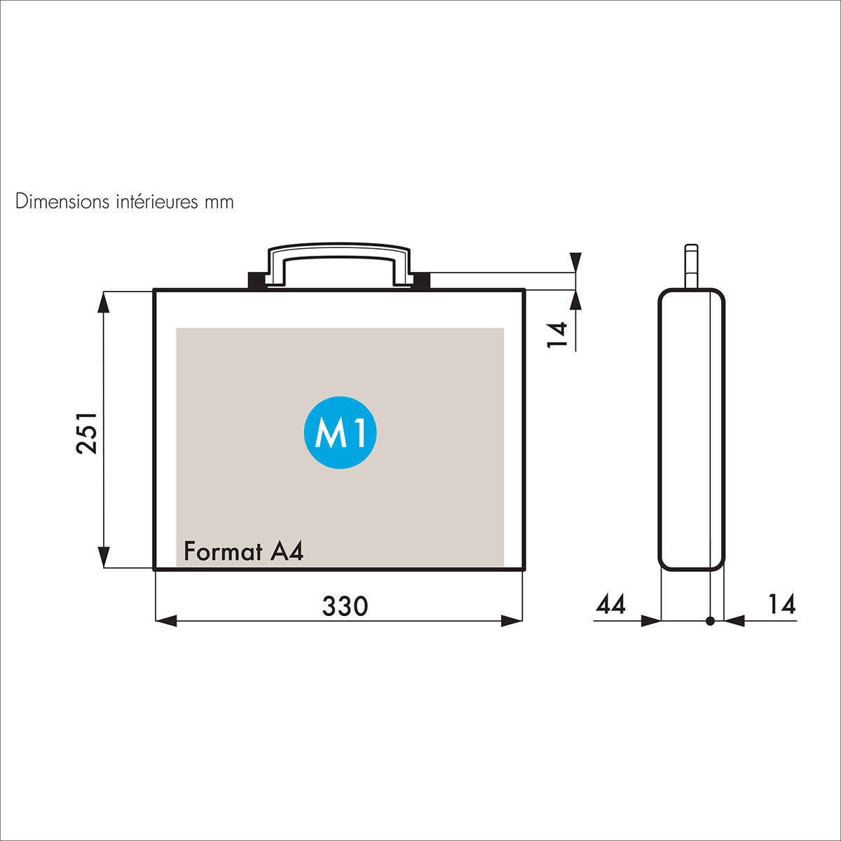 255-4795 Gard Plasticases Confort Plastic Transit Case, 280 mm 65 mm 343 mm