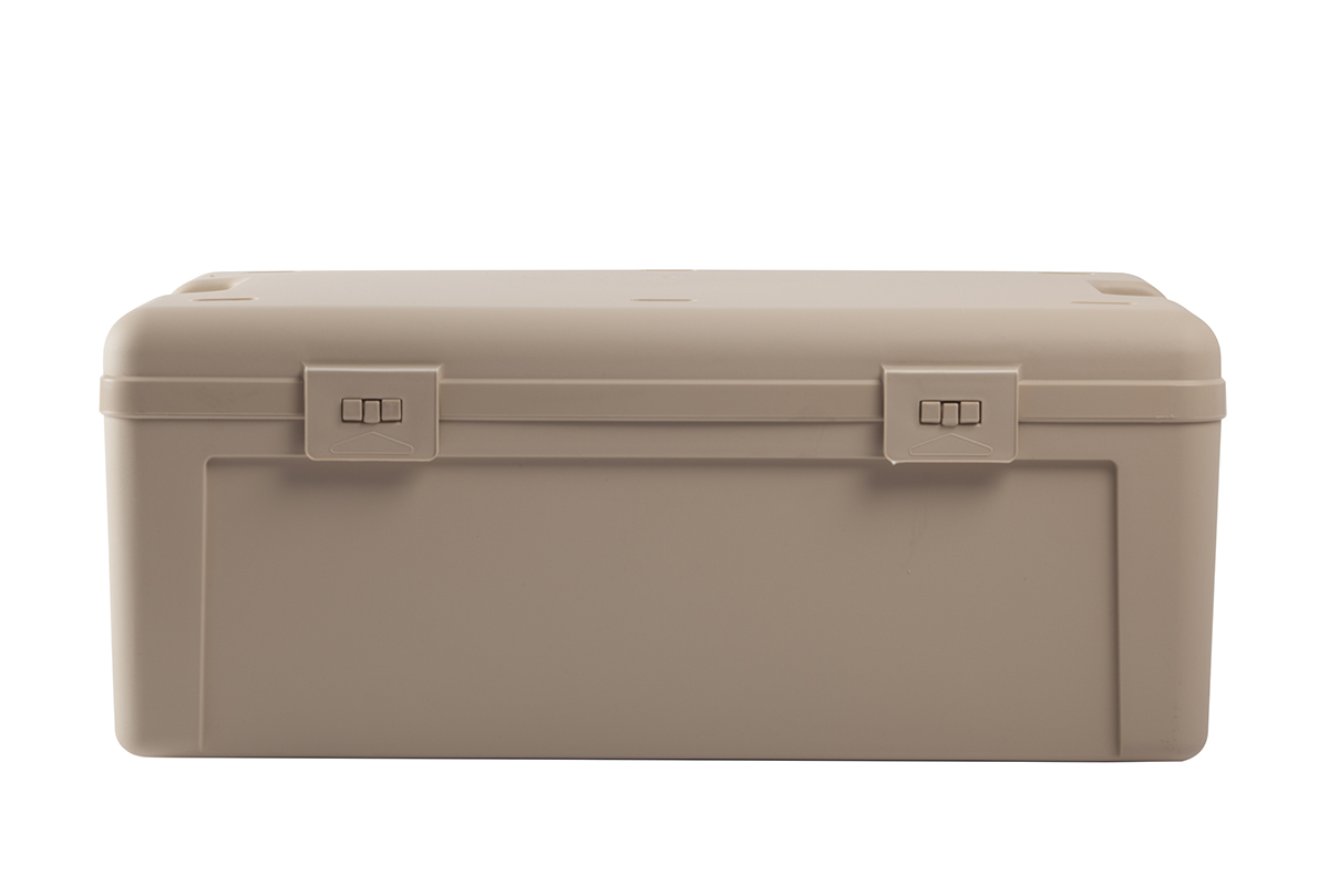 RS PRO Rétro Plastic Transit Case, 308 mm 212 mm 512 mm
