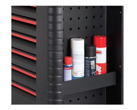 255-5033 RS PRO 7 Drawer Wheeled Tool Cabinet, Steel