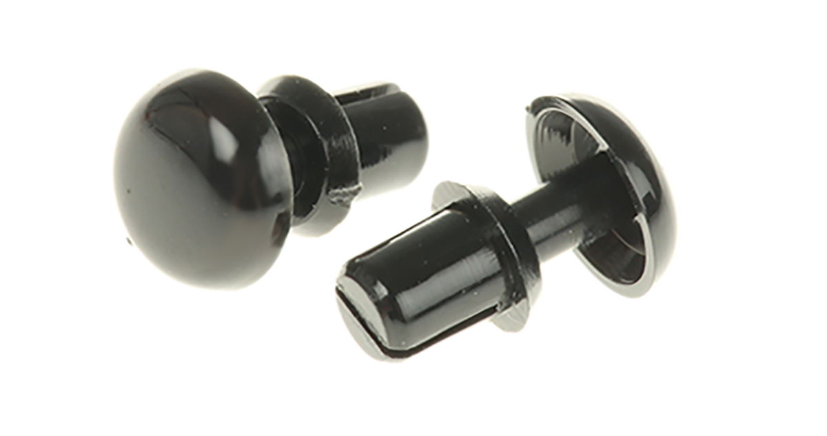 Essentra Nylon Snap Rivet, 2.6 mm