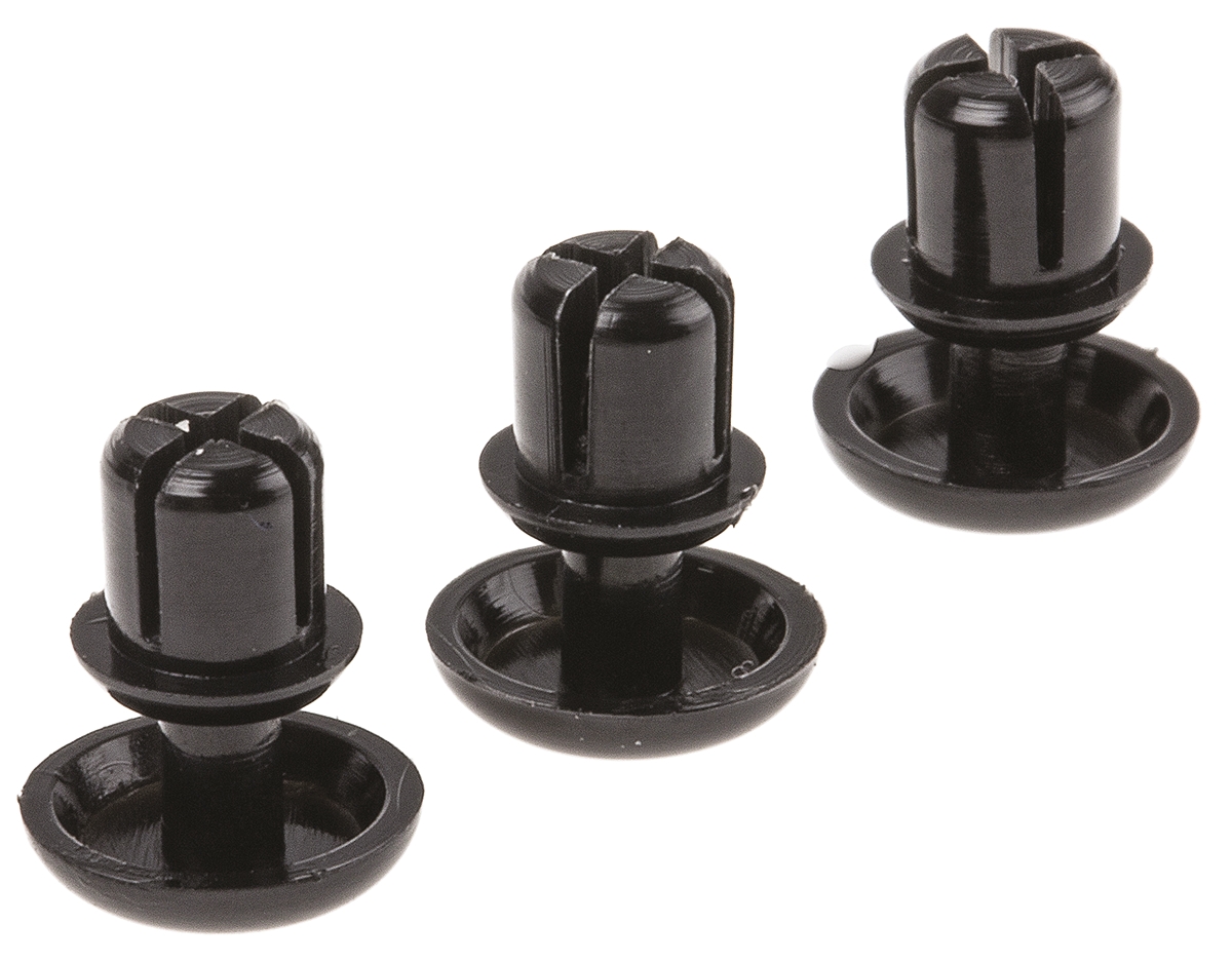 Essentra Nylon Snap Rivet, 3.5 mm