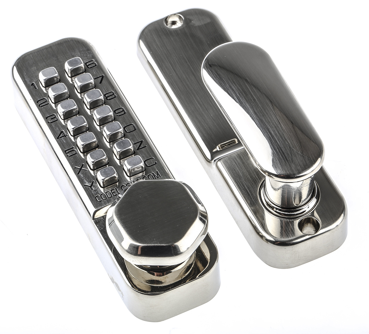 255-ss Codelock Stainless Steel Mechanical Polished Code Lock