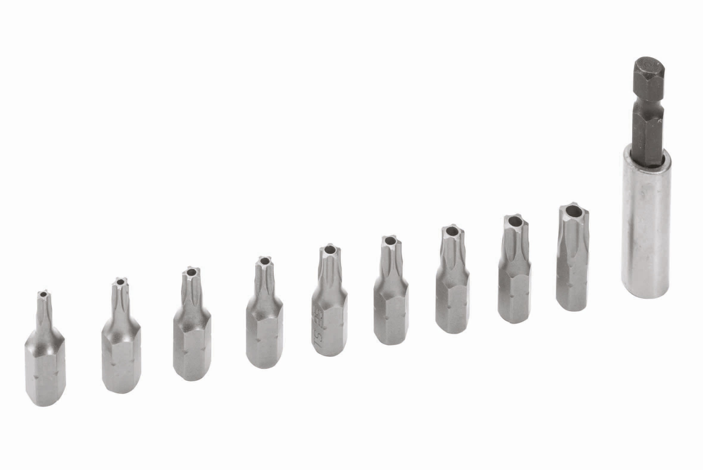 SAM Square Screwdriver Bit, 1/4 in Tip, 1/4 in Drive, Square Drive, 25 mm Overall