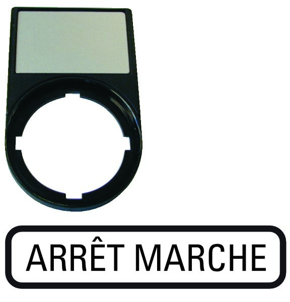 Eaton Legend Holder for Use with Push Buttons