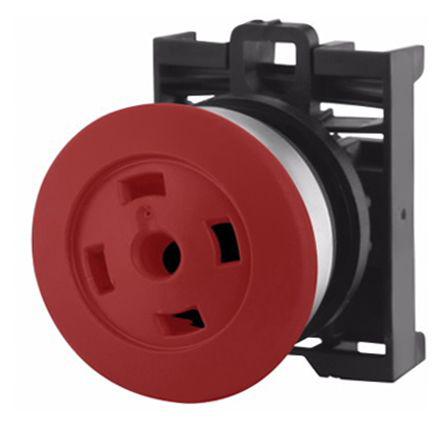 Eaton M22 Series, Red Push Button Head, Momentary, 22.5mm Cutout