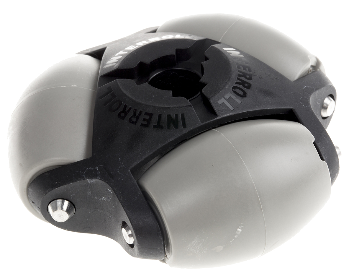 Interroll Ball Transfer Unit with 80 mm diameter Alloy Steel