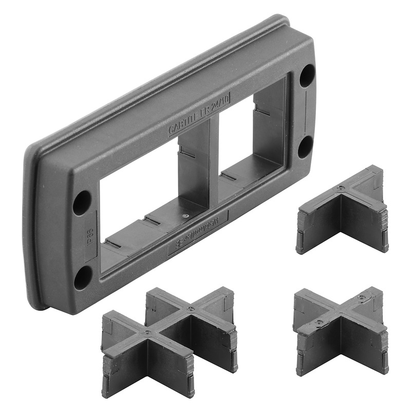 Weidmüller Cable Bracket, Steel, Polyamide 153 mm Internal Width 70 mm Internal Height, 115.5 mm L