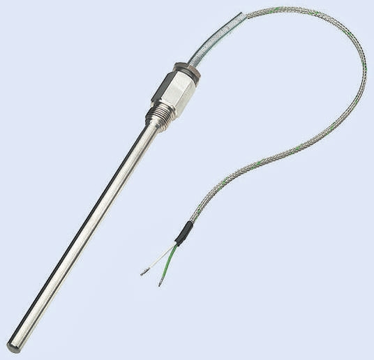 Electrotherm Type Type J Thermocouple 100 mm Length, 12 mm Diameter → 800 °C Max