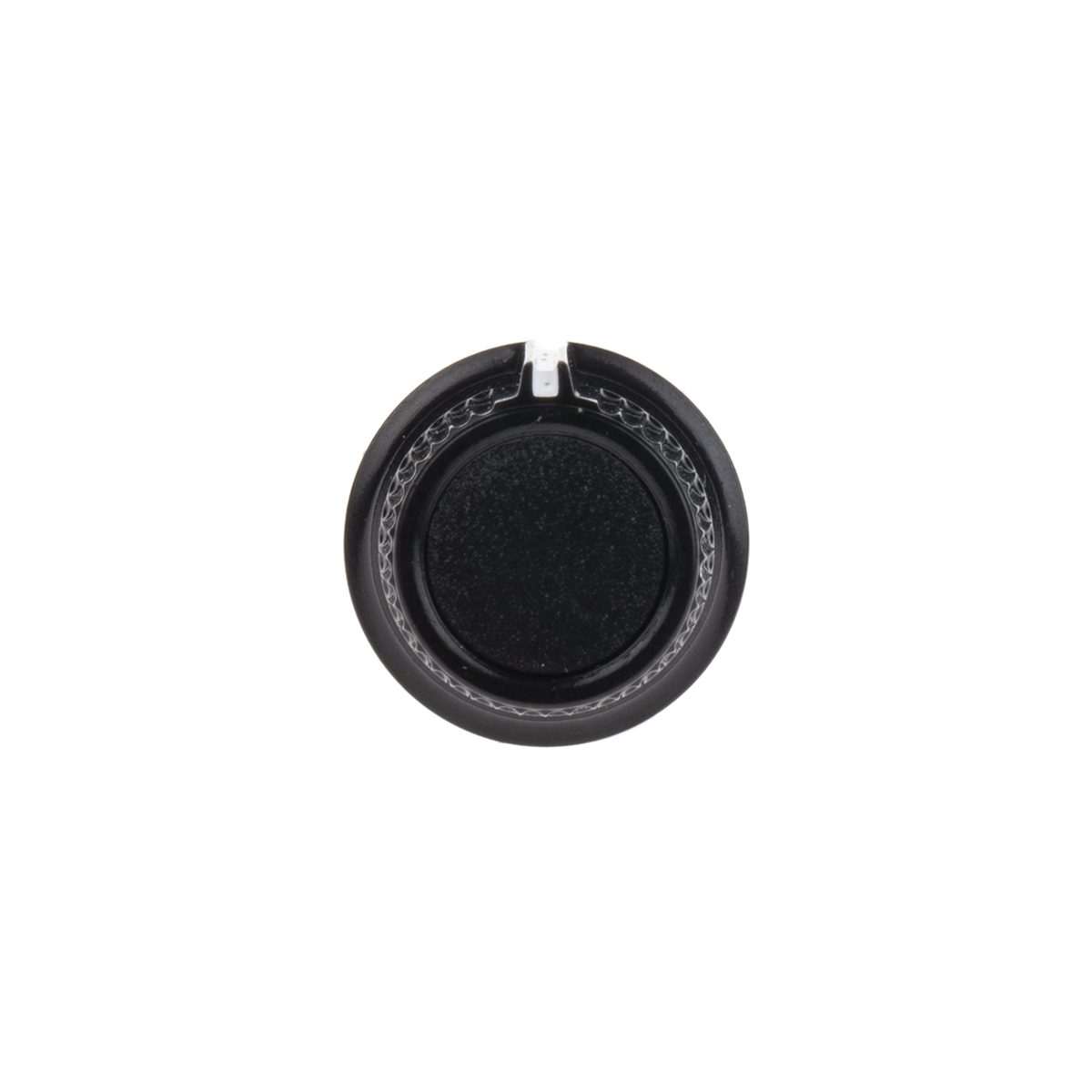 259-6878 RS PRO 16.2 mm Knob Diameter Black Potentiometer Knob for 3.18 mm Shaft Circular