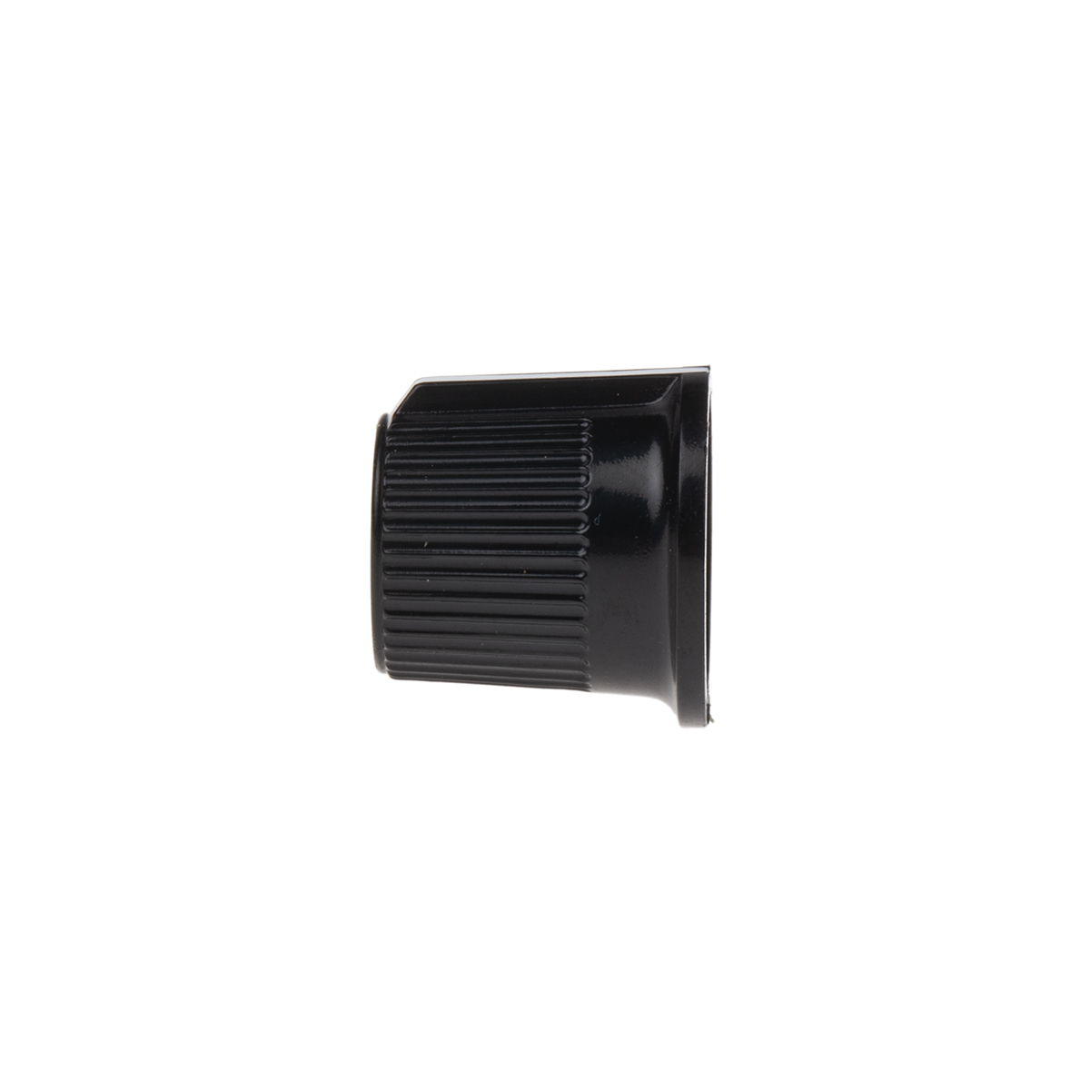 259-6878 RS PRO 16.2 mm Knob Diameter Black Potentiometer Knob for 3.18 mm Shaft Circular
