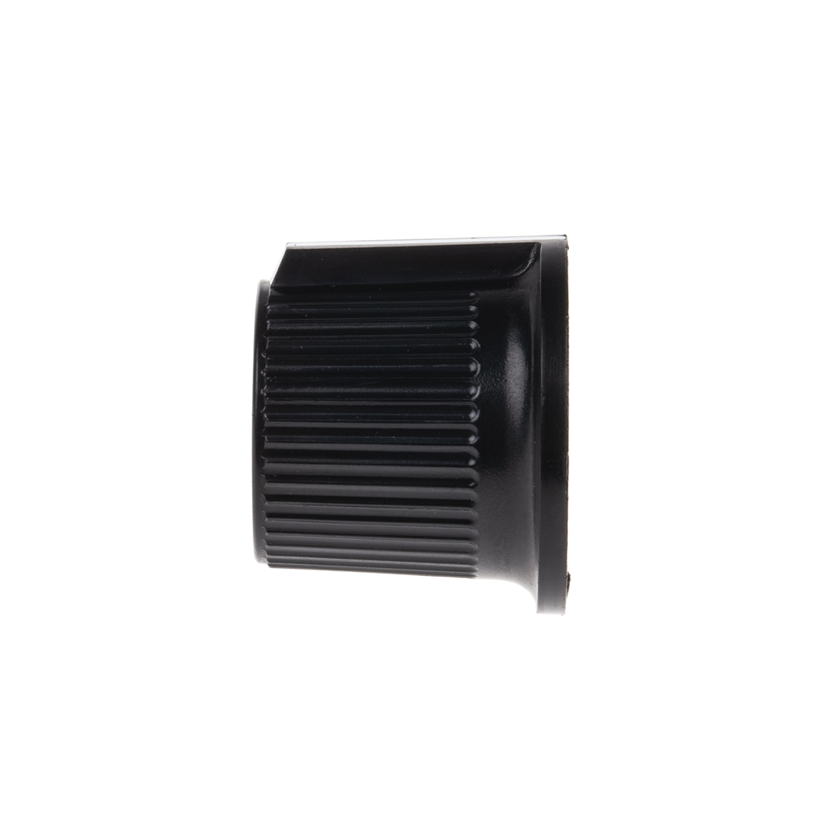 259-6963 RS PRO 21 mm Knob Diameter Red, Black Potentiometer Knob for 6.35 mm Shaft Circular