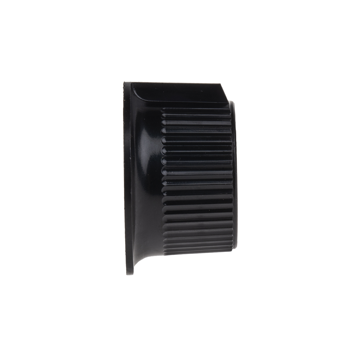 259-6991 RS PRO 28 mm Knob Diameter Red, Black Potentiometer Knob for 6.35 mm Shaft Circular