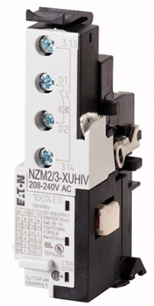 Eaton 440V ac Undervoltage Release Circuit Trip for use with N(S)2(-4) Series, N(S)3(-4) Series, NZM2(-4) Series,