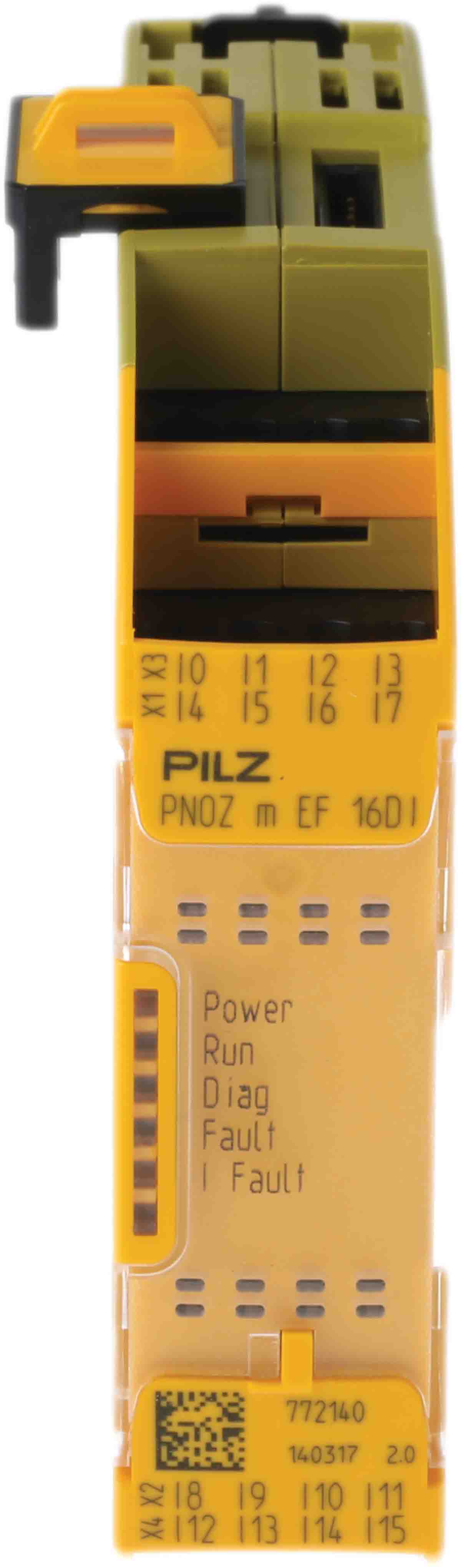 772140 PNOZmulti 2 PNOZ m EF Input Module, 16 Inputs, 24 V dc