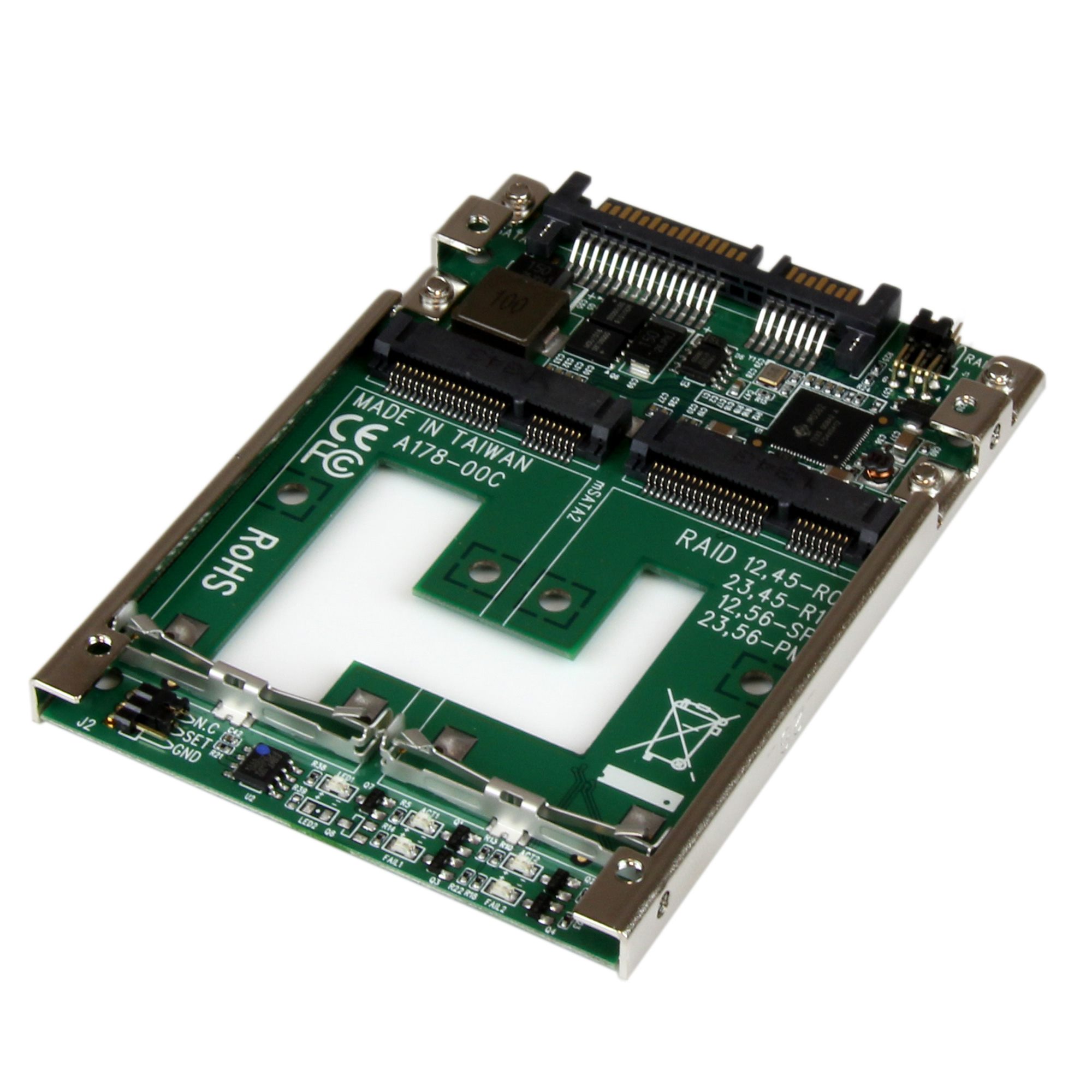 StarTech.com mSATA SATA Adapter Converter 97 x 70 x 7 mm SATA