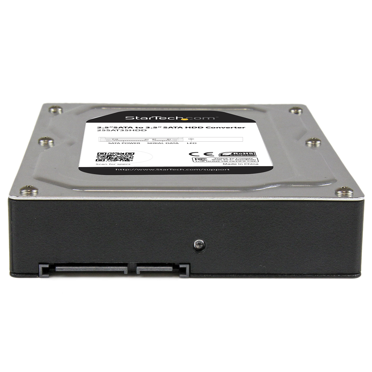 25sat35hdd StarTech.com 2.5 in SATA Adapter Converter 146 x 101.5 x 36 mm SATA