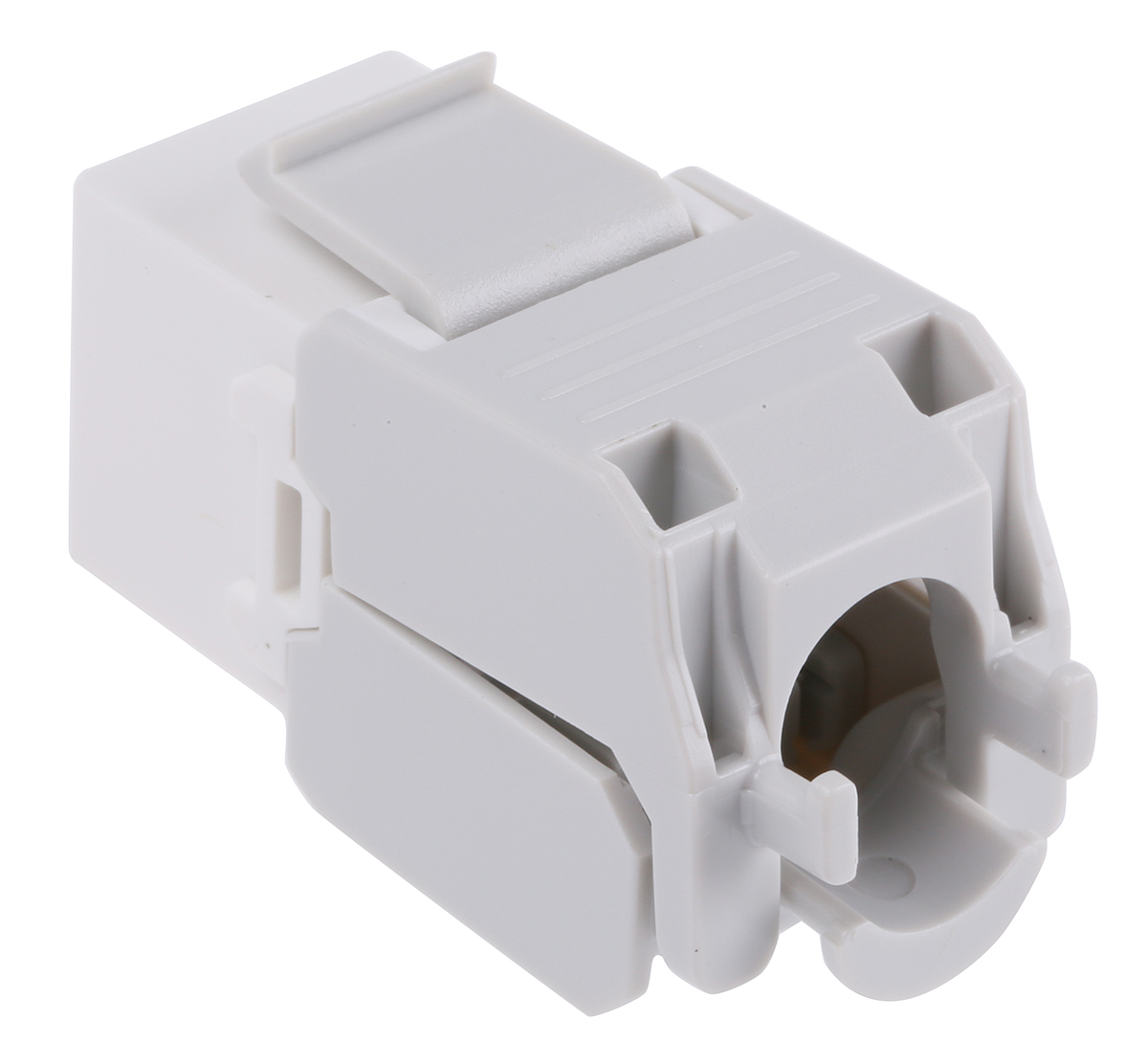 26110353-60 Roline RS Cat6 RJ45 1 Port Patch Panel Connector, UTP Shielding