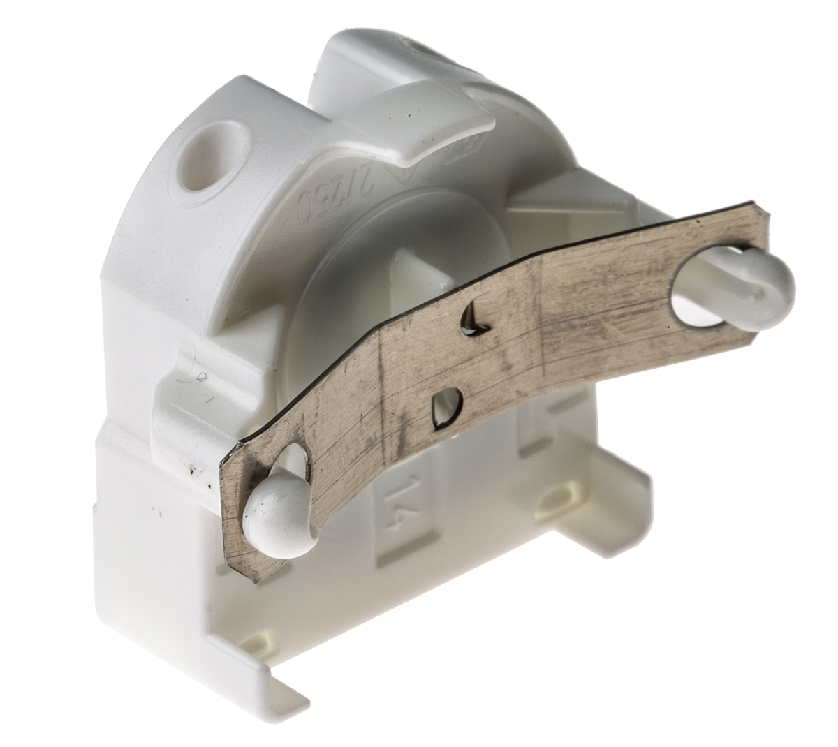 26422111350 BJB Fluorescent Lamp Holder T8, T12 Wall Snap-Fit - 26.422.1113.50