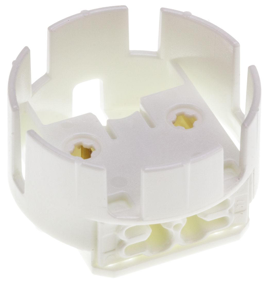 BJB Fluorescent Lamp Holder T8 Wall Screw - 26.424.1001.50