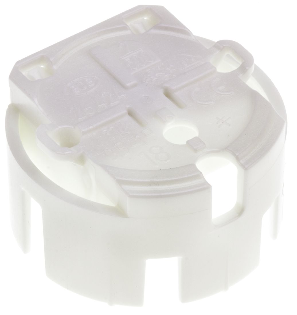 26424100150 BJB Fluorescent Lamp Holder T8 Wall Screw - 26.424.1001.50