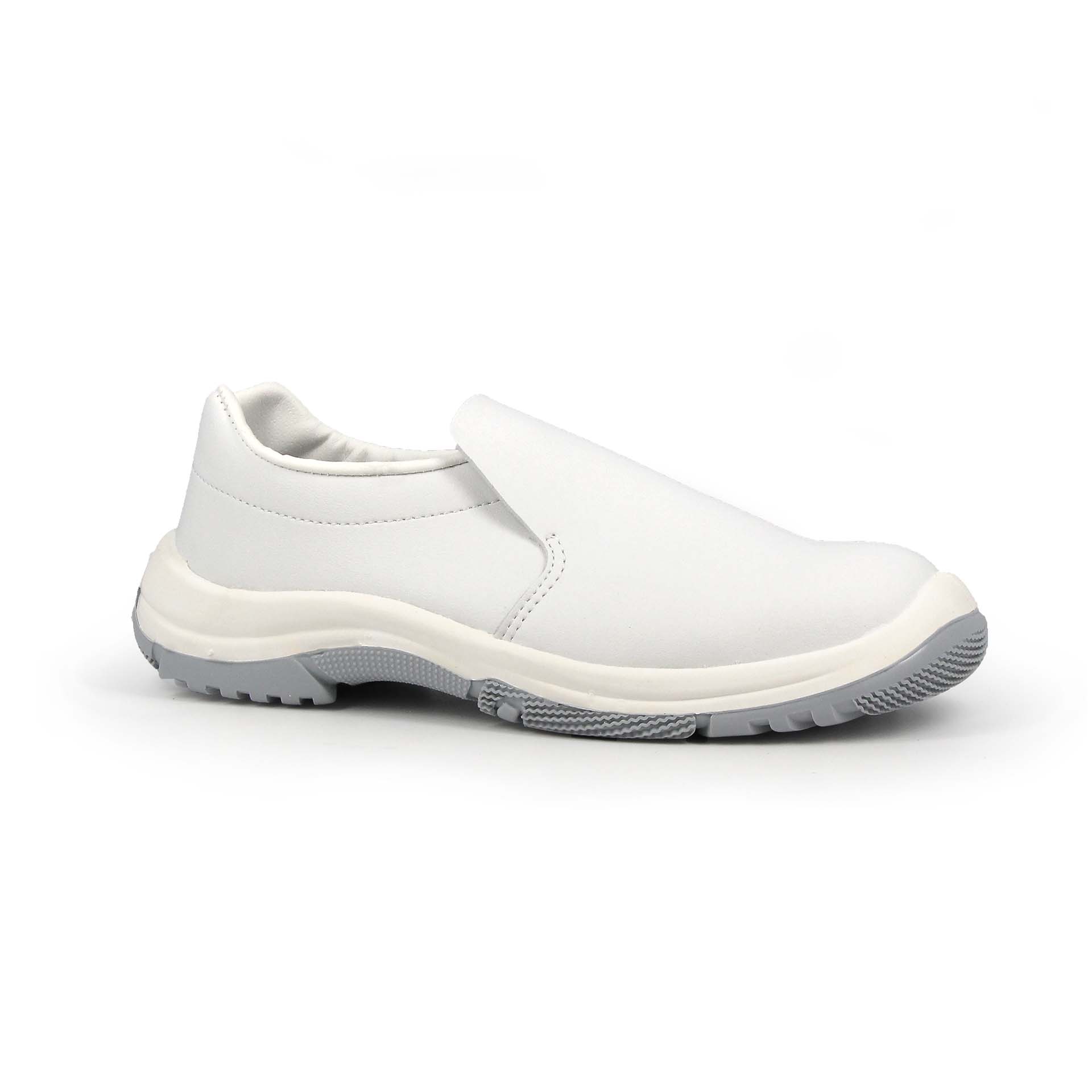 S.24 260 Unisex White Steel Safety Shoes, UK 9, EU 43