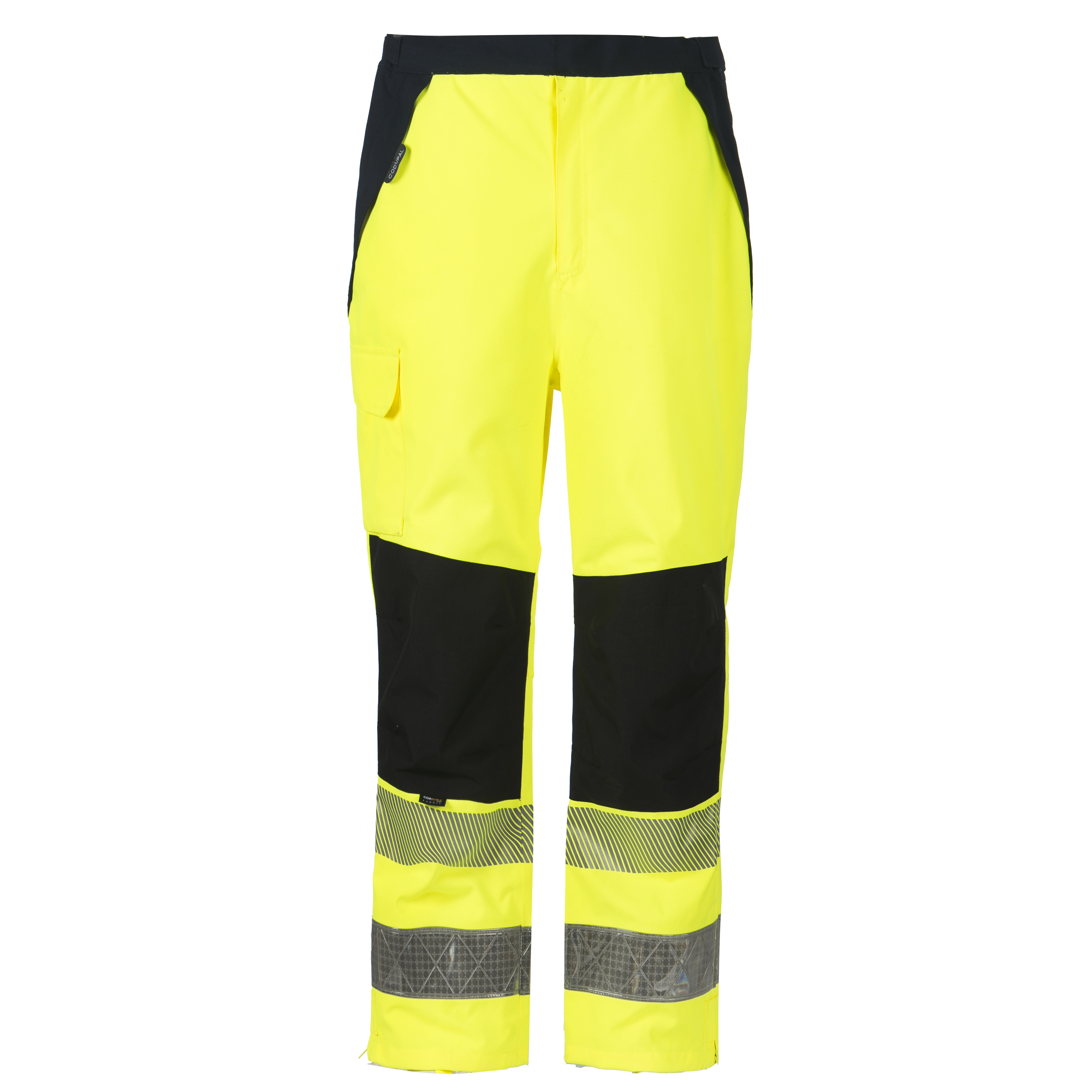 CODUPAL Lumina Hi Vis Trouser Navy, Yellow XL Waist