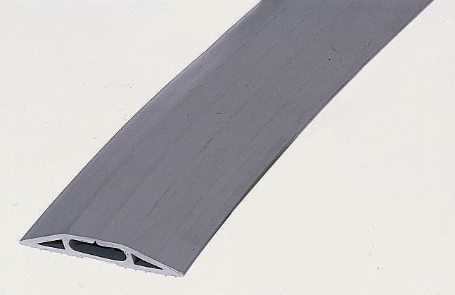 RS PRO 9 m Grey Cable Cover in Rubber, 20 mm ID