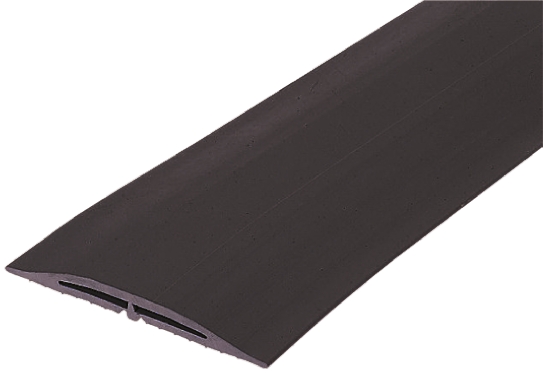 RS PRO 3 m Black Cable Cover in Rubber, 100 mm ID