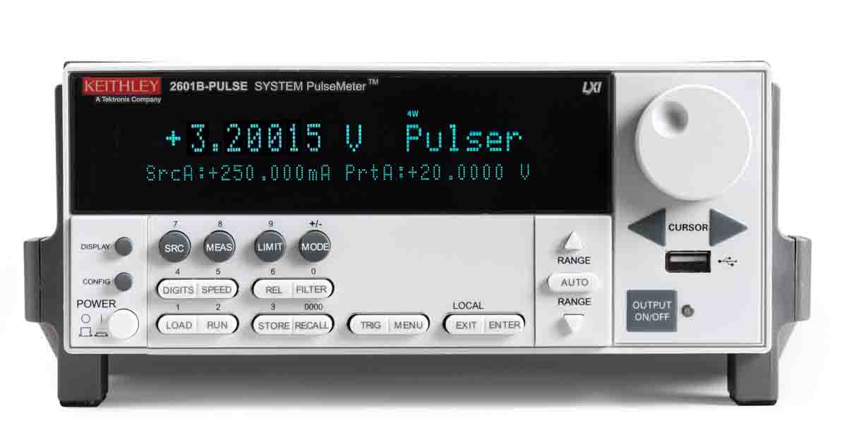 2601b-pulse Keithley 2601B Series Source Meter, 100 mV to 40 V, 100 nA - 10 A, 40.4W Output