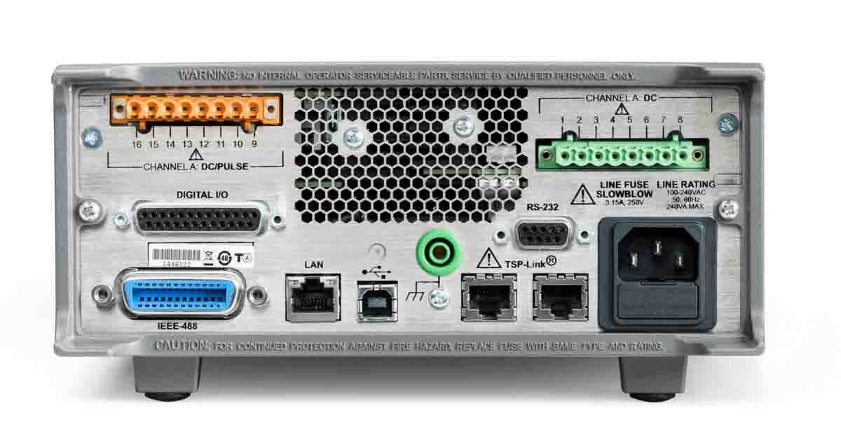 2601b-pulse Keithley 2601B Series Source Meter, 100 mV to 40 V, 100 nA - 10 A, 40.4W Output