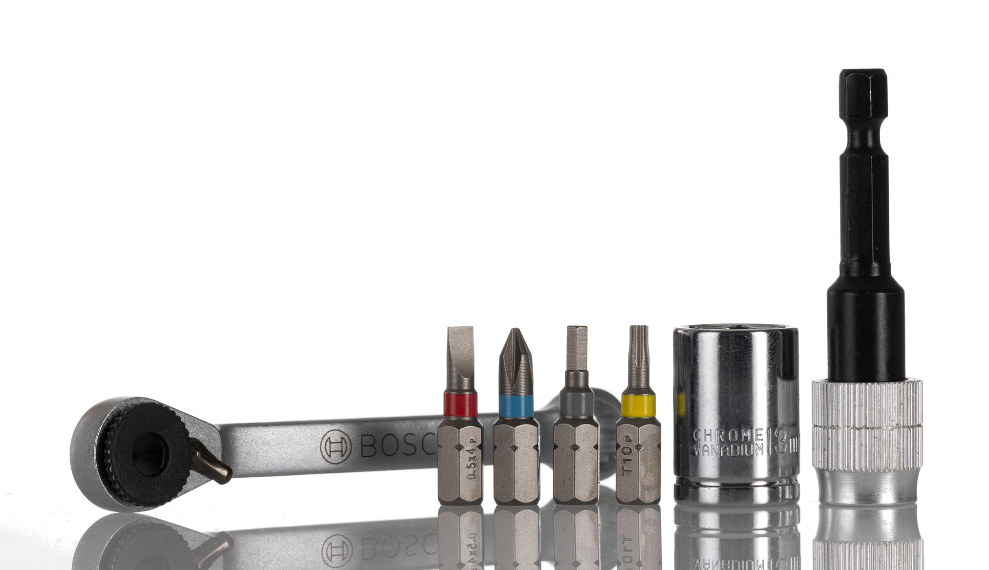 2607017160 Bosch Hexagon, Phillips, Slotted Tool Set, 27-Piece