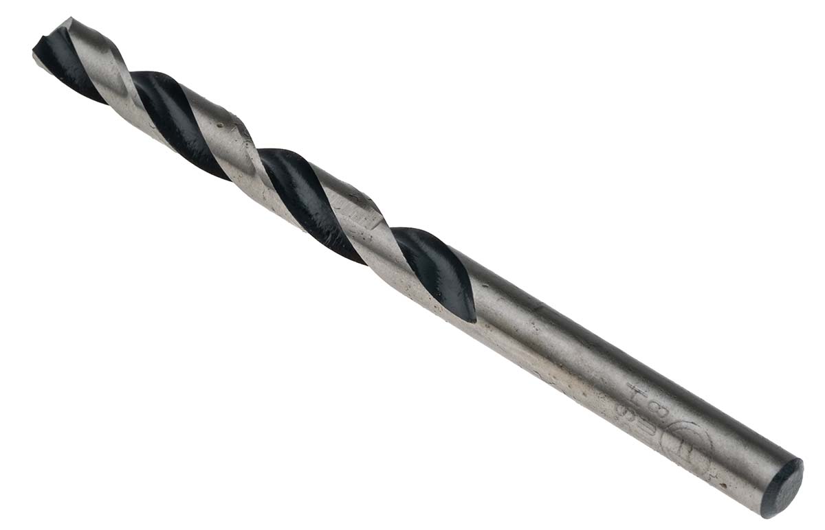 2608577348 Bosch 10-Piece Twist Set for Metal, 10 mm Max, 1 mm Min, Steel Bits