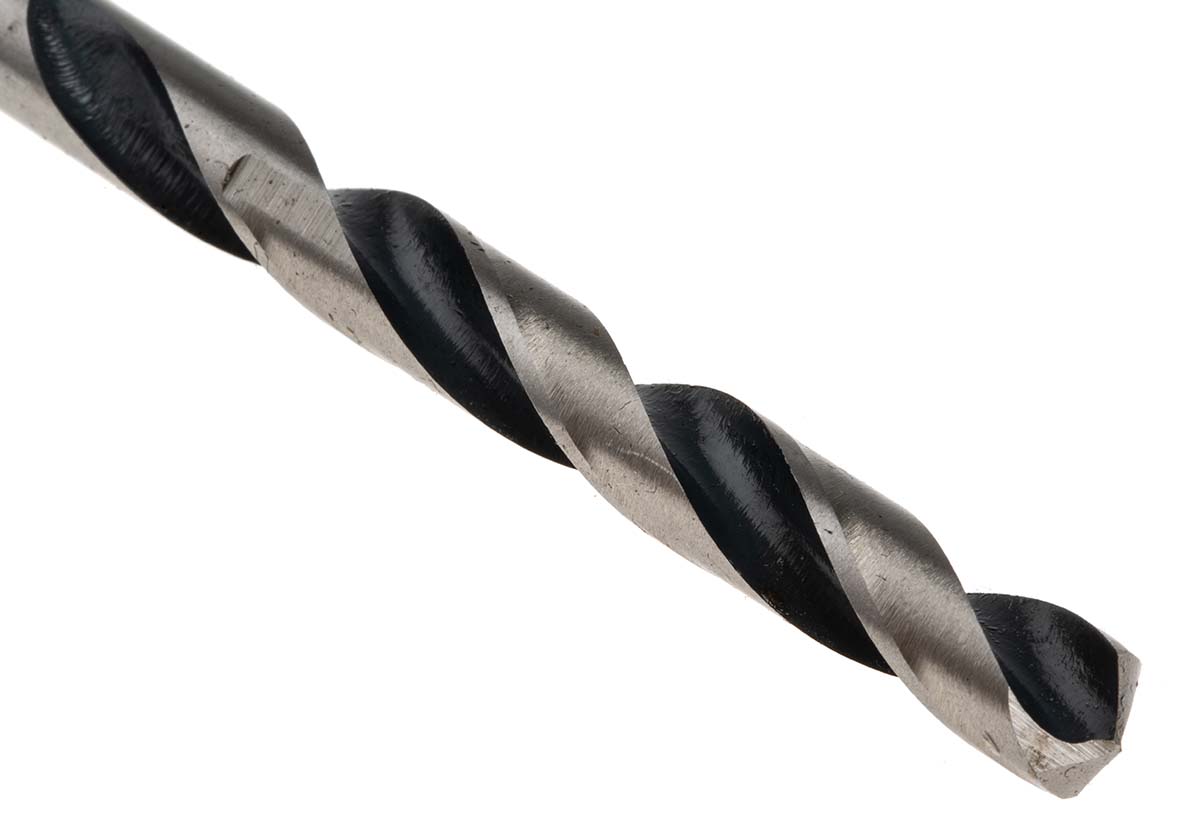 2608577348 Bosch 10-Piece Twist Set for Metal, 10 mm Max, 1 mm Min, Steel Bits