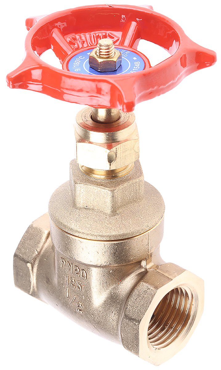 RS PRO Gate Valve 1/2 in, 1/2 in