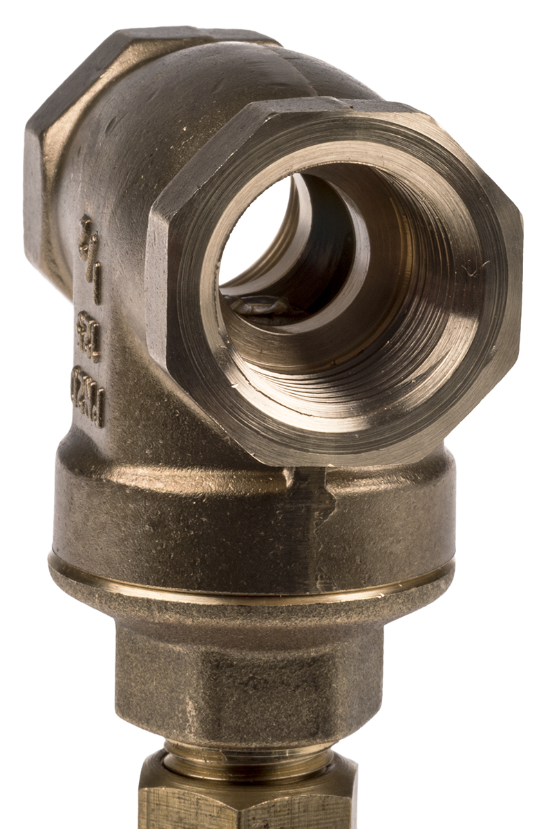 261-0299 RS PRO Gate Valve 1/2 in, 1/2 in