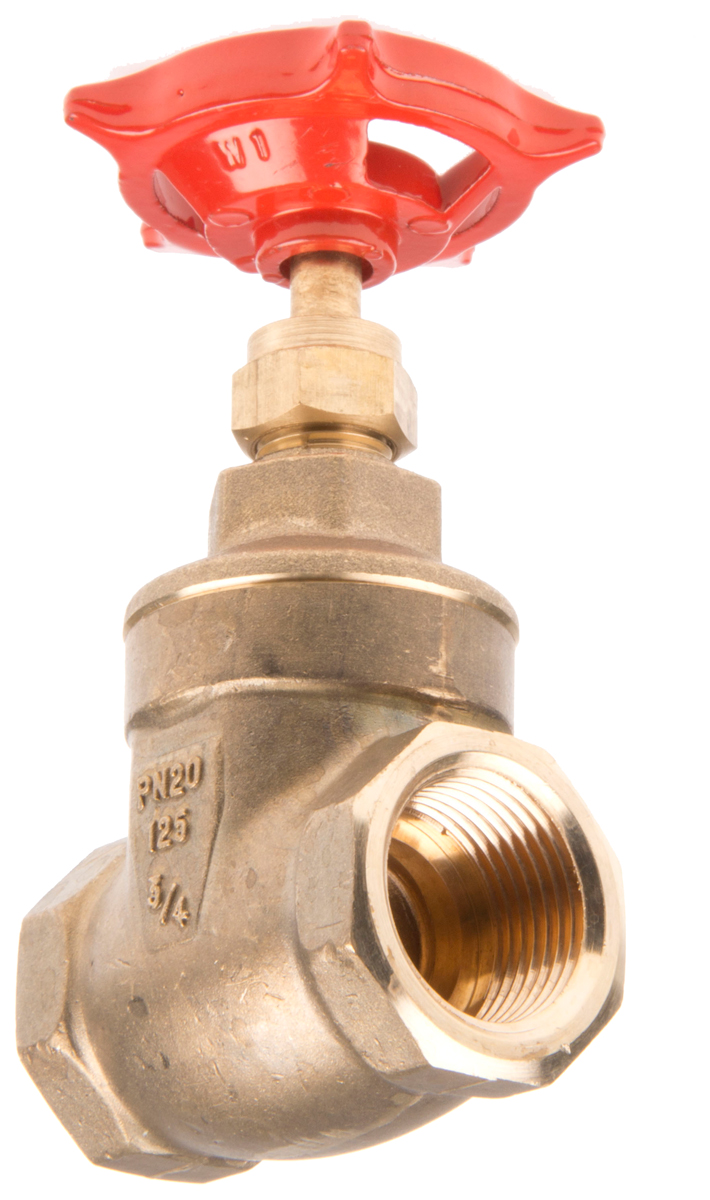261-0306 RS PRO Gate Valve 3/4 in, 3/4 in
