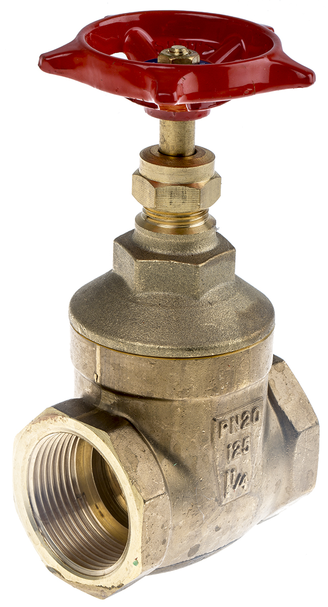 261-0334 RS PRO Gate Valve 1 to 1/4 in, 1-1/4 in