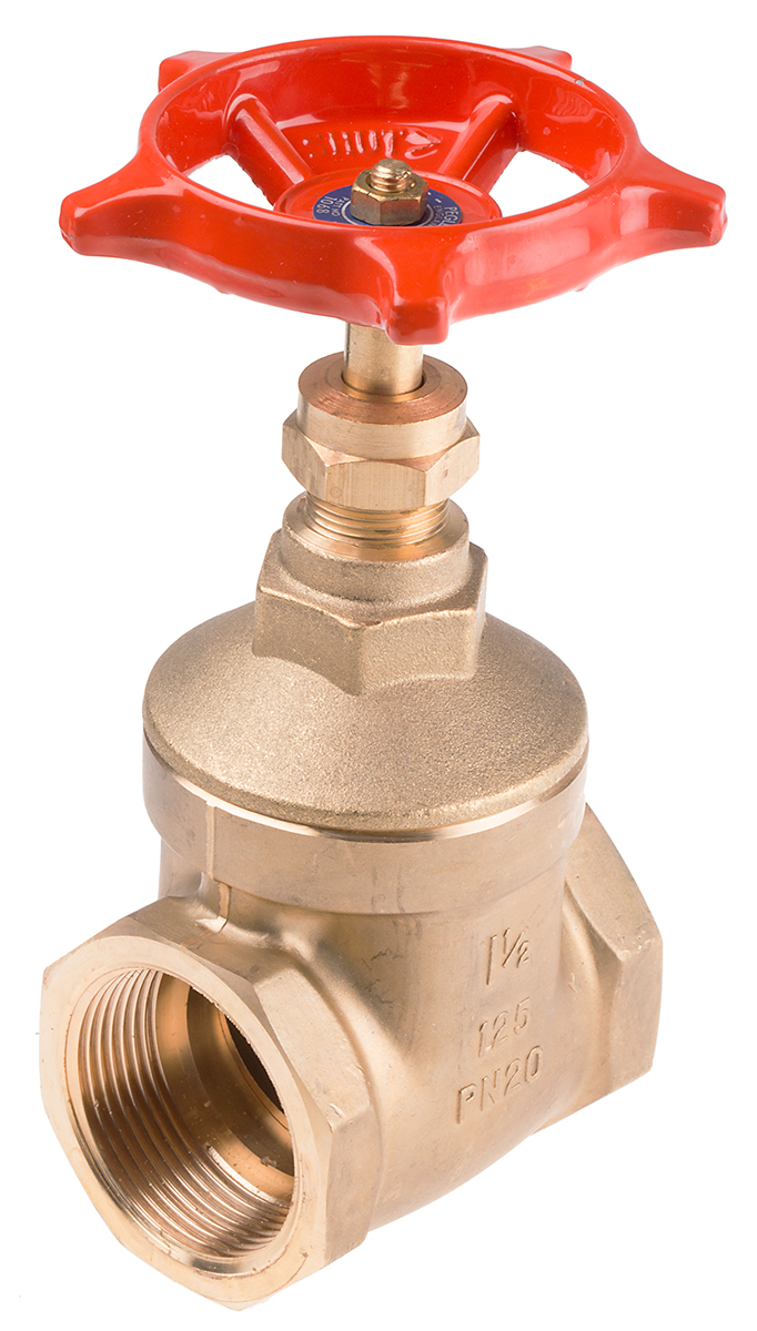 261-0340 RS PRO Gate Valve 1-1/2 in, 1 to 1/2 in