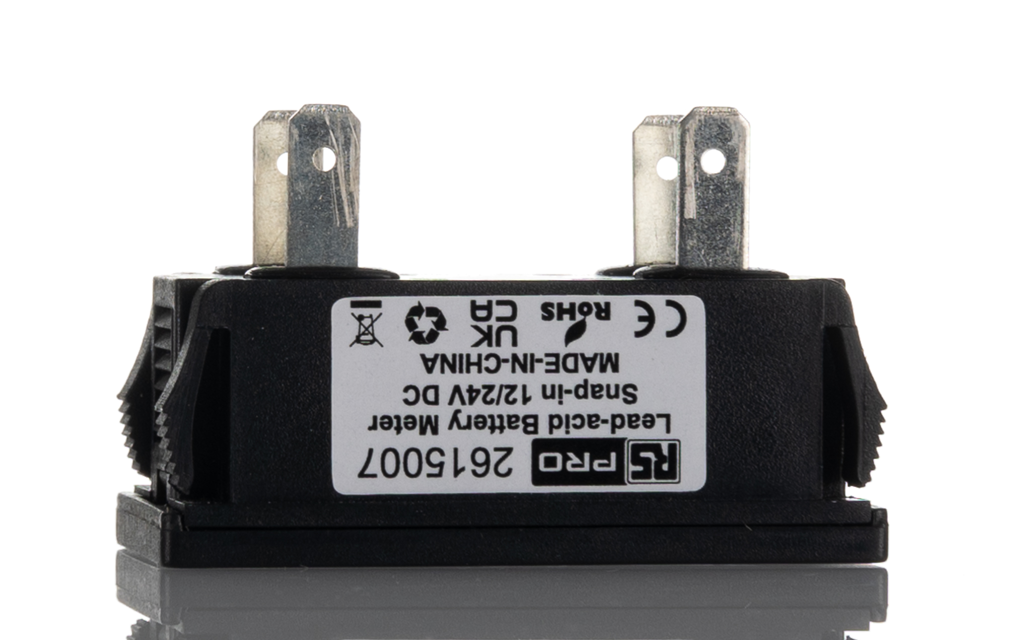 261-5007 RS PRO Digital Voltmeter, LED Display, 22.5 mm, 45.5 mm