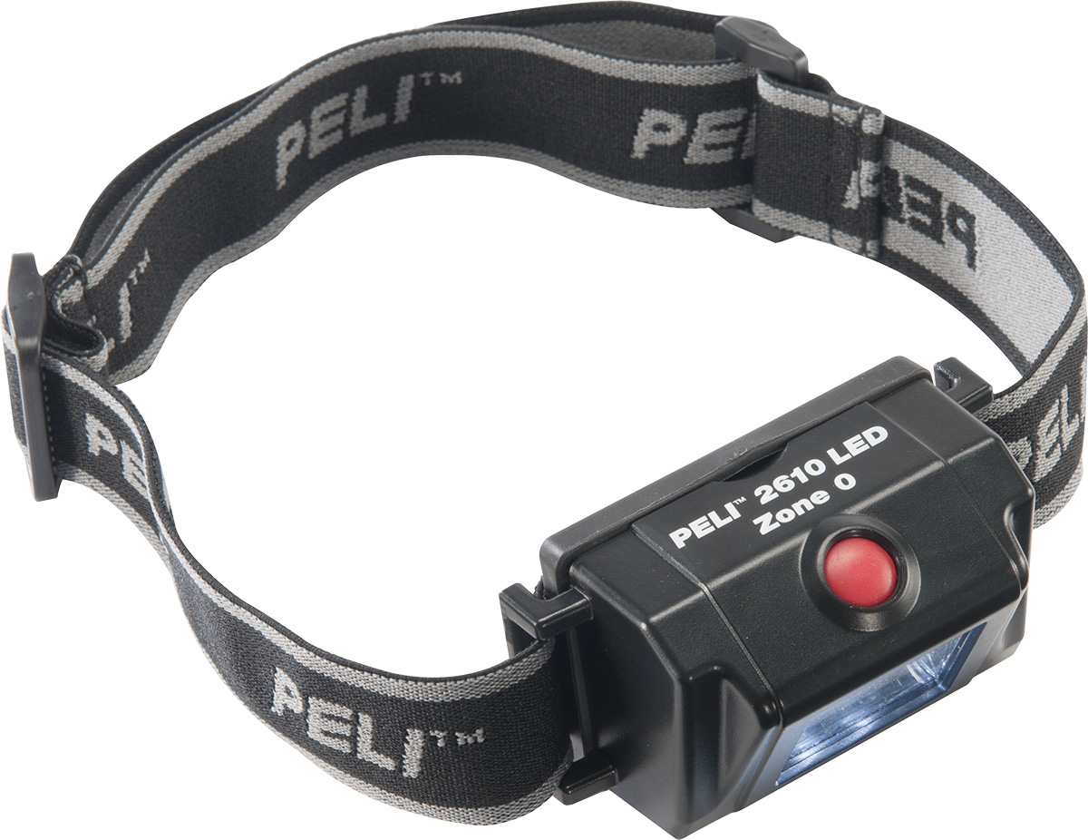Peli 2610-035-110E ATEX LED Head Torch 30 lm 28 m